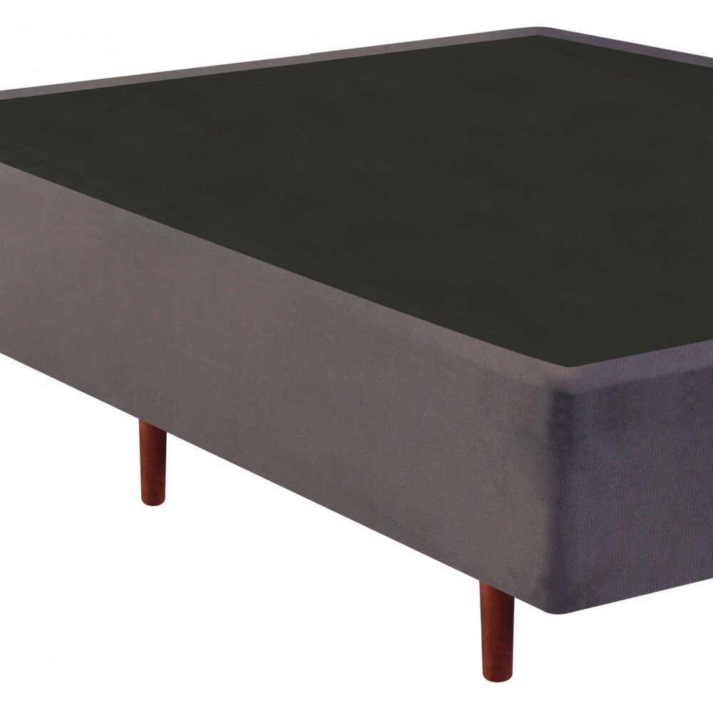 Base Sommier 2 Plazas - Mannes Cinza