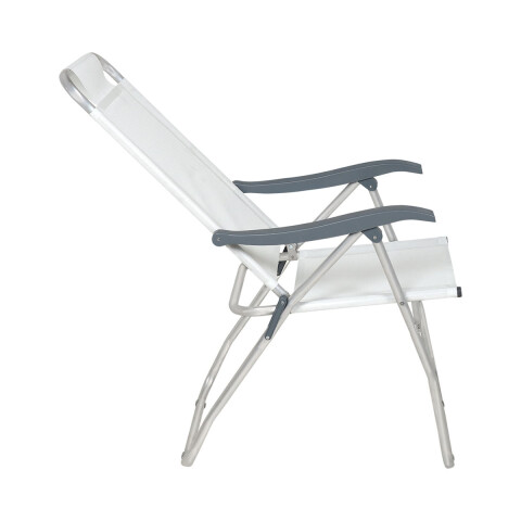 Silla Plegable de Aluminio 4 Posición Blanco