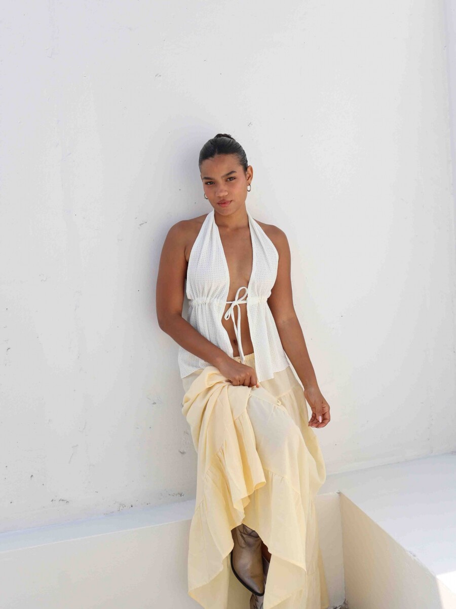 TOP LUA - BLANCO 
