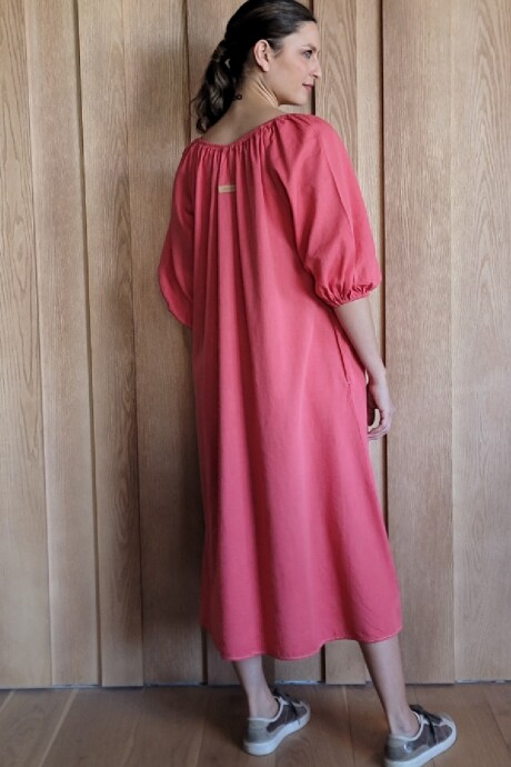 Vestido Bayahibe Lino Coral