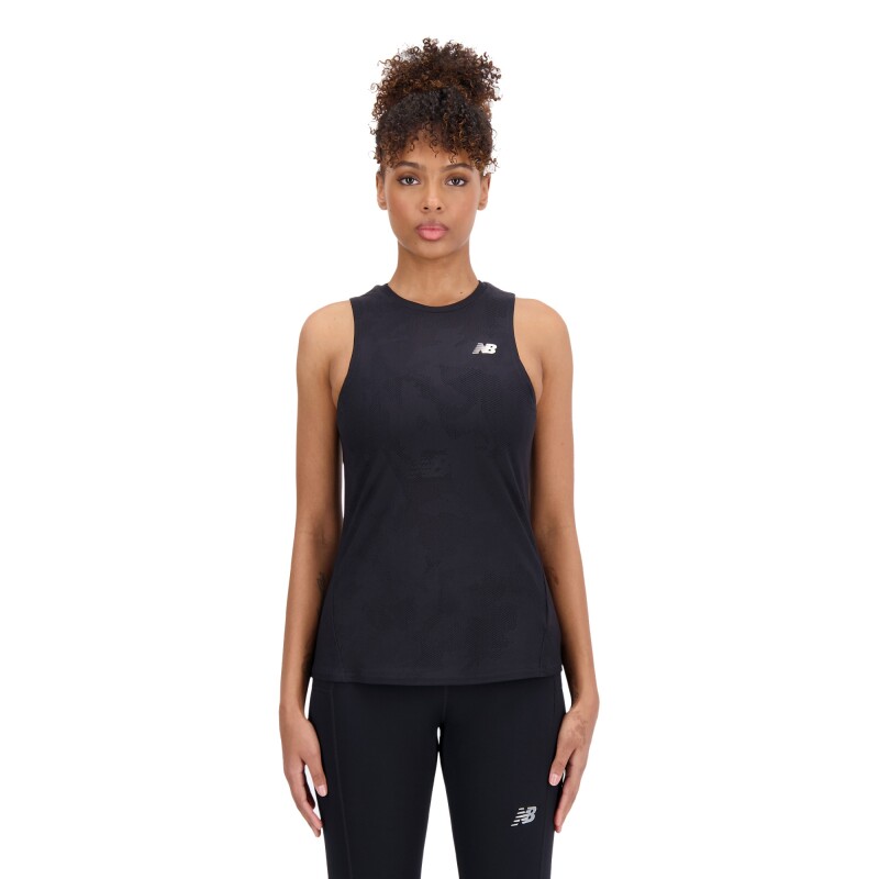 Musculosa New Balance de Dama - Q Speed - WT33280BK BLACK