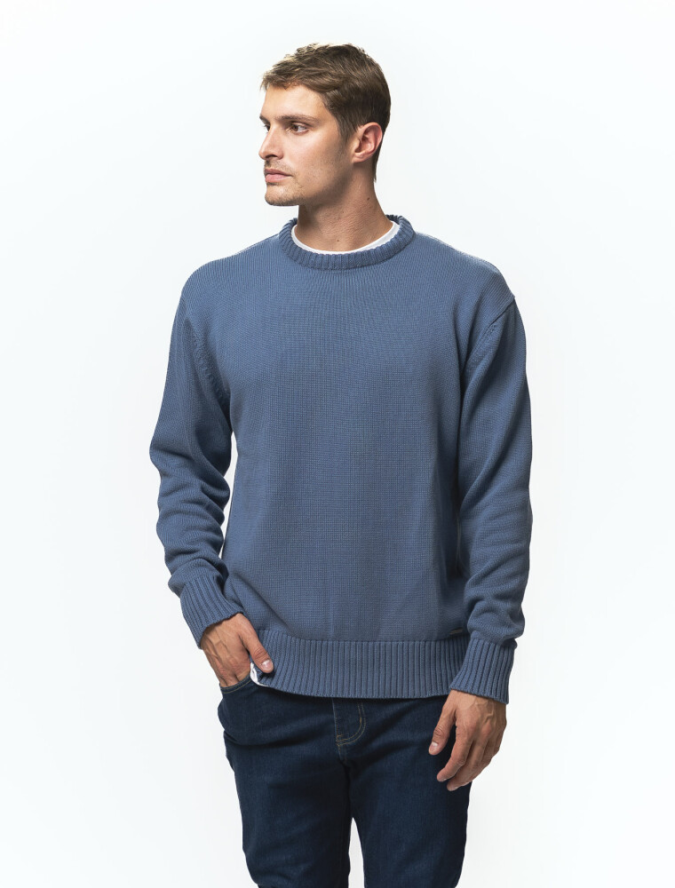 Buzo C/Base Brooklyn Indigo