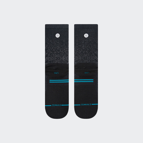 Medias Stance Run Light Crew Negro