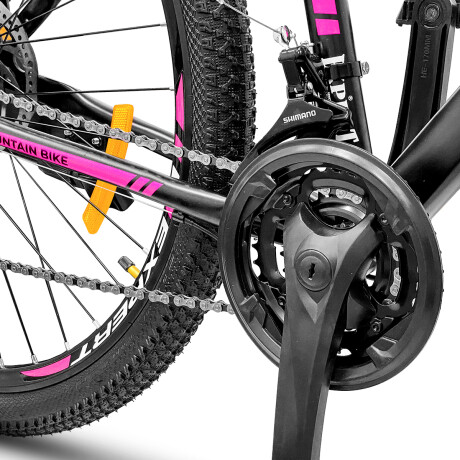 Bicicleta Montaña Expert Patriot Rodado 29 Shimano con Frenos de Disco y 21 Cambios Negro