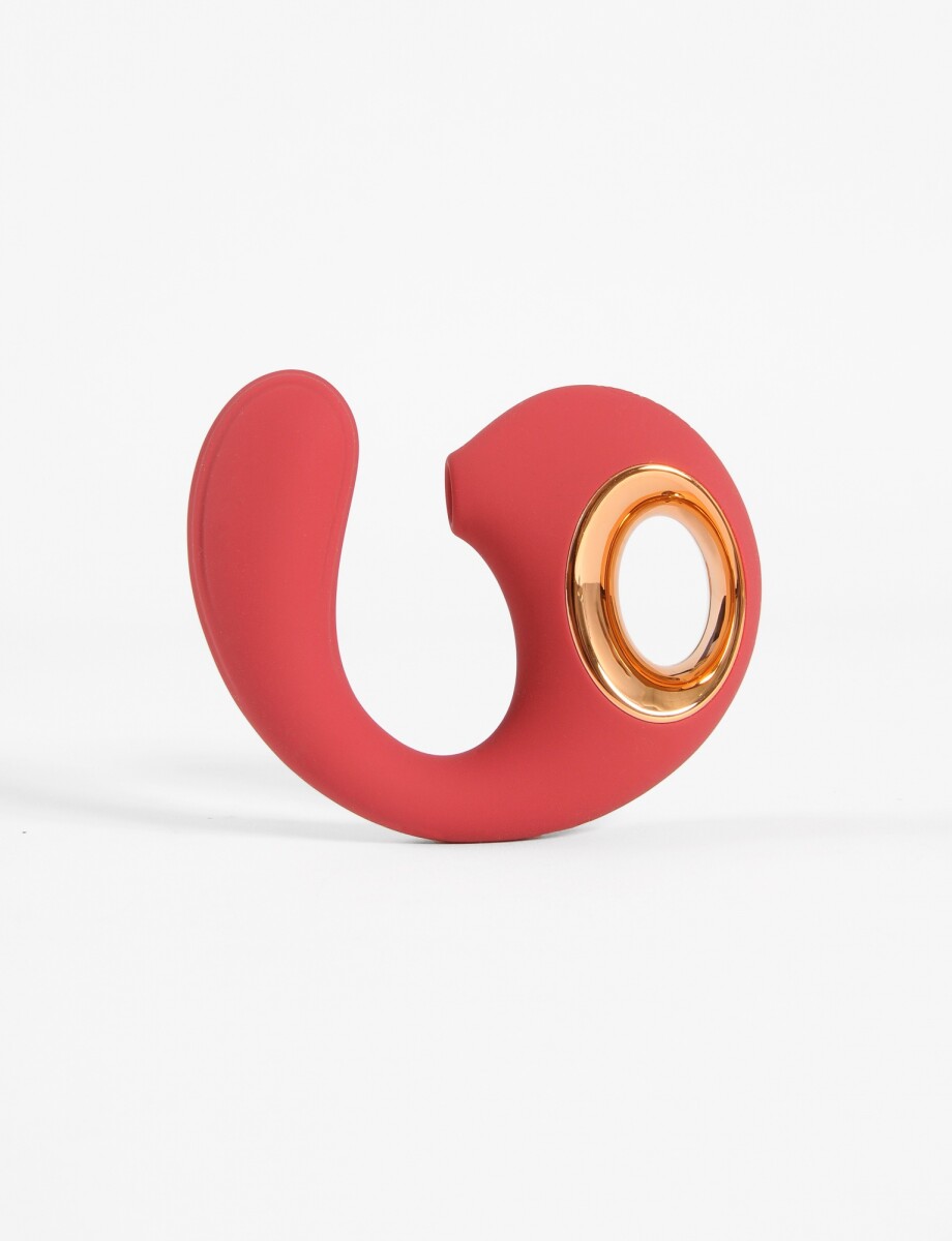 Vibrador succionador Jerry - rojo 