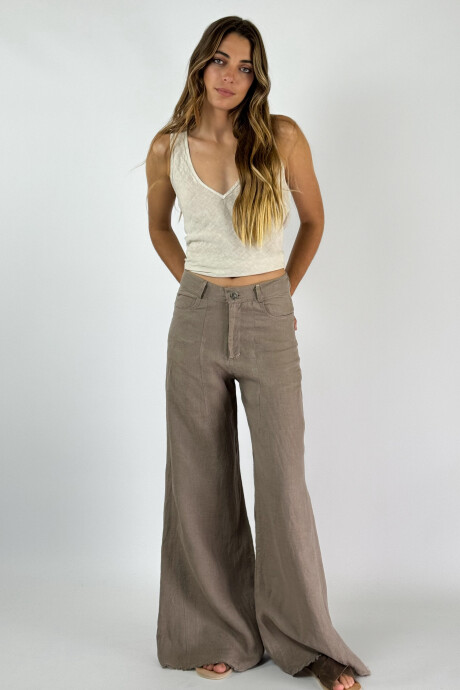 PANTALON JACINTO NEW LINO Beige