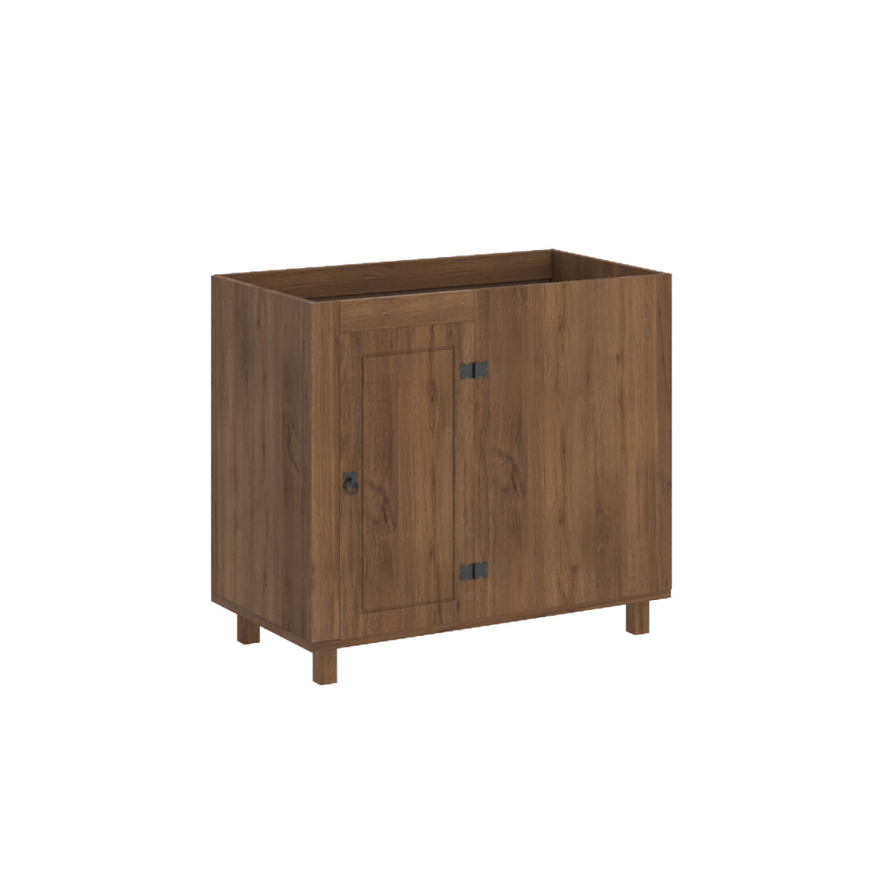 Bajo mesada Esquinero - Linea Mexicana Nogal