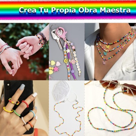 Set para Creación de Pulseras y Collares con Accesorios 001