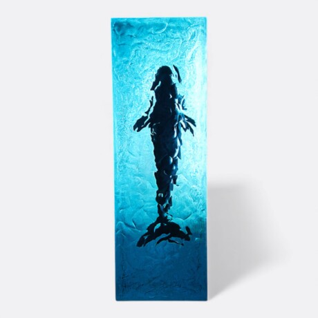 Lampara de Resina Rectangular Ballena Lampara de Resina Rectangular Ballena