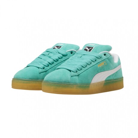 Championes Puma Suede XL Turquoise/White