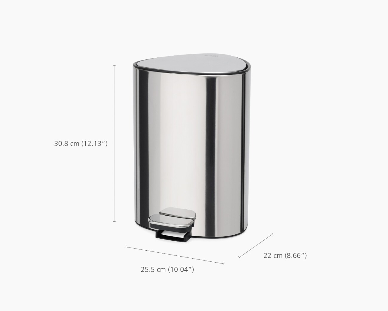 Papelera de Baño con Pedal 5L Joseph Joseph EasyStore™ Luxe Acero Inoxidable - PREVENTA Papelera de Baño con Pedal 5L Joseph Joseph EasyStore™ Luxe Acero Inoxidable - PREVENTA