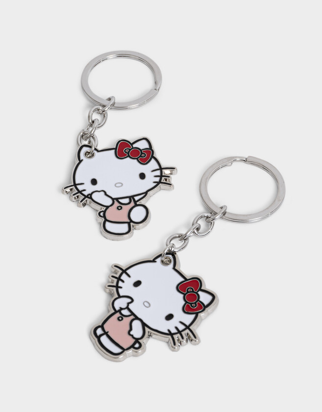 Llavero Compartir Set De Llaveros Para Compartir "hello Kitty" - Combinacion Multicolor