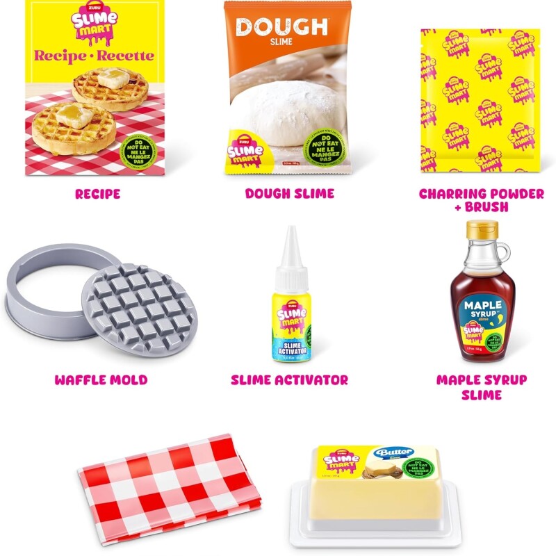 Slime Mart Shopping Bag Waffles ZURU SLIME MART SHOPPING BAG WAFFLES