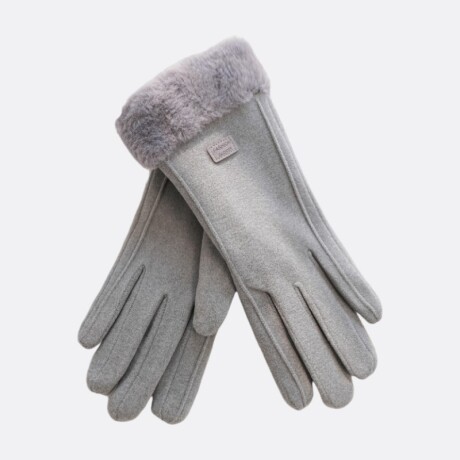 Guantes Confort Abrigo Gris