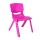 Silla para niños en plástico inyectado colores Rosa