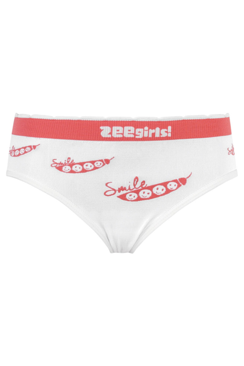 BOMBACHA NIÑA CON ESTAMPADO BLANCO