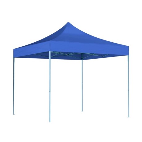Gazebo Plegable de 3x3m Autoarmable Impermeable Filtro UV Estructura en Acero - Azul Gazebo Plegable de 3x3m Autoarmable Impermeable Filtro UV Estructura en Acero - Azul