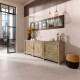 CERAMICA PARA PARED BLANCO RUSTICOS RECTIFICADO MATE CON TEXTURA 45X120 PORCELANOSA GAMAS DE BLANCO