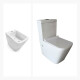 JUEGO DE INODORO CON TAPA, MOCHILA Y BIDET BALKHASK AQUALIA 000
