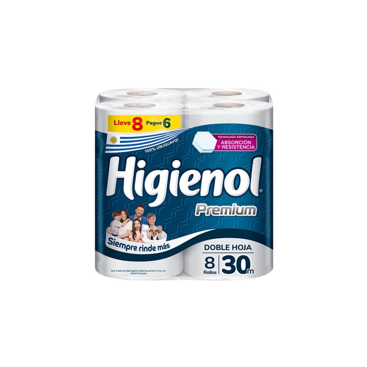HIGIENOL PREMIUM 30M 8X6 
