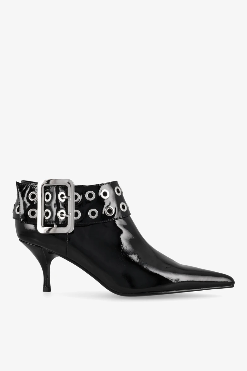Botin con taco CELESTA-2 Negro