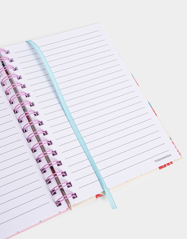 Anotadores Cuadernos y Memos Glitter Movible Cuaderno A5 "i Love You Berry Much" - Rosa Claro