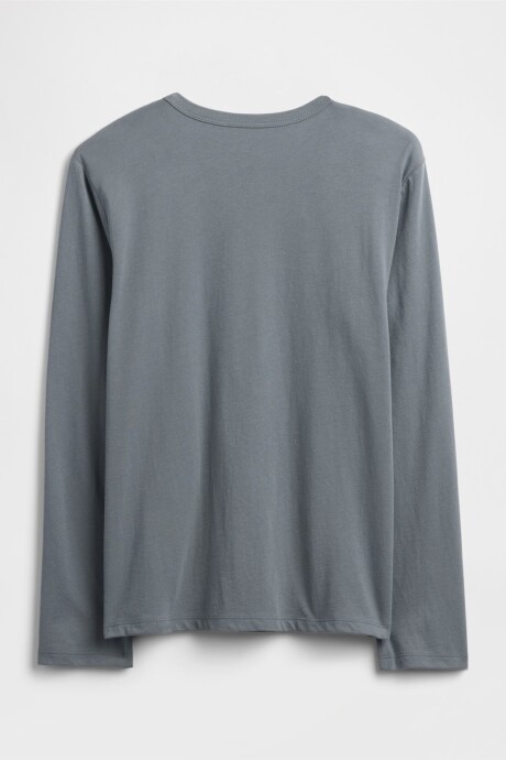 Remera Gráfico Niño Grey Slate
