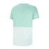 T-SHIRT MC MEN TRNG C-REC II gris glacie VERDE WAVE