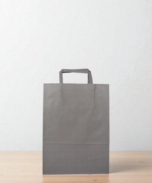 Bolsa lisa acuario 22x10x30 cm GRIS SOMBRA