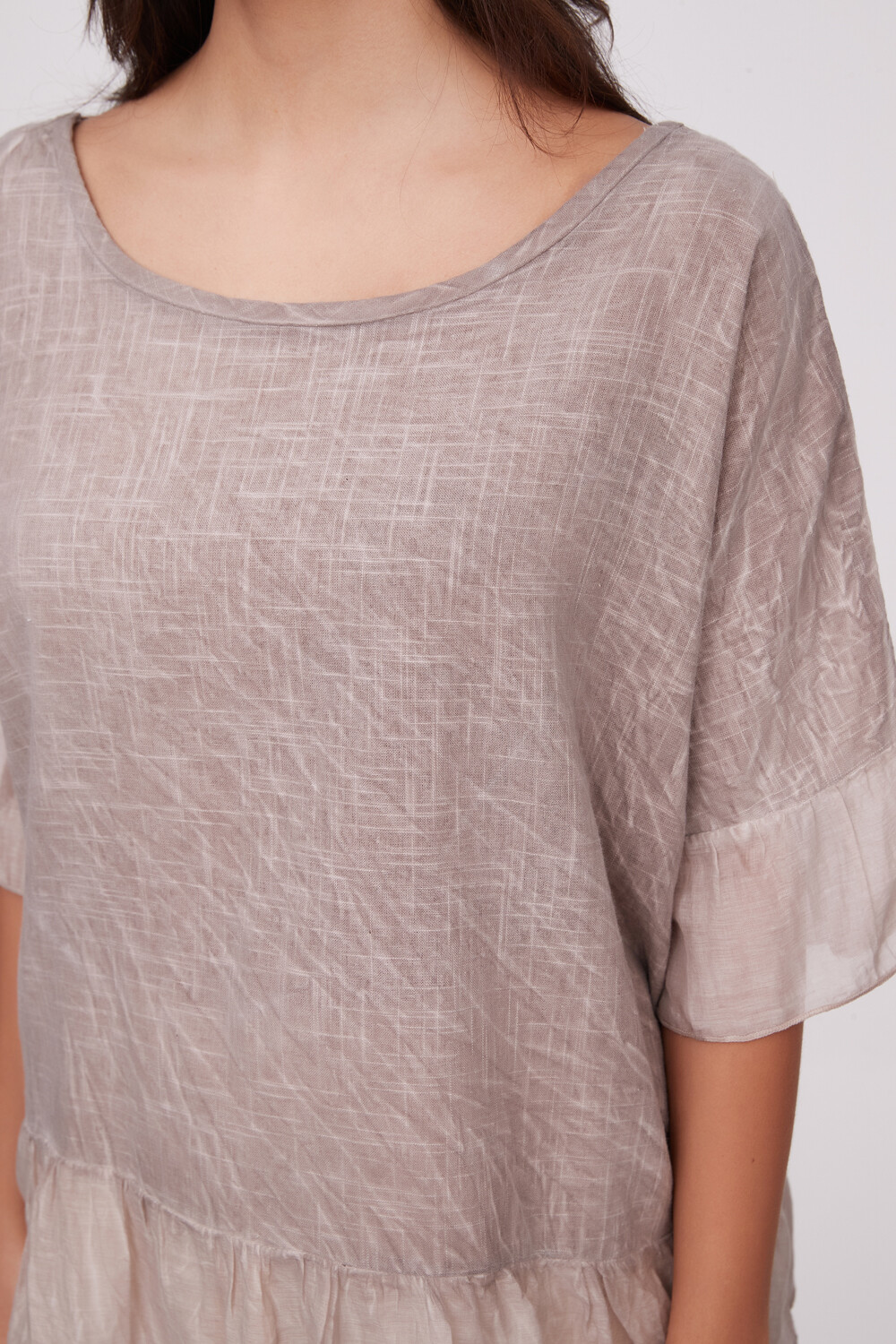 Blusa Pasik Taupe / Mink / Vison