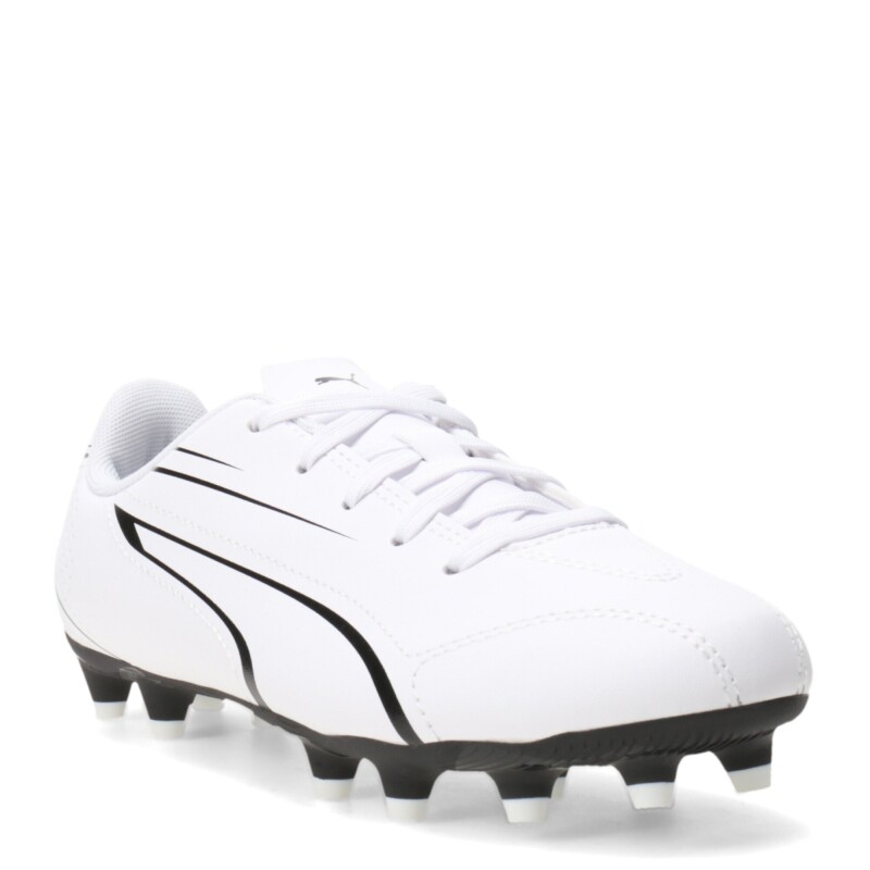 Championes Infantiles Puma Vitoria FG / AG Blanco - Negro