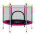 Cama Elastica de 1.40M Trampolin Saltarin con Red Proteccion y refuerzo seguridad IMBACK Color Rosa Cama Elastica de 1.40M Trampolin Saltarin con Red Proteccion y refuerzo seguridad IMBACK Color Rosa