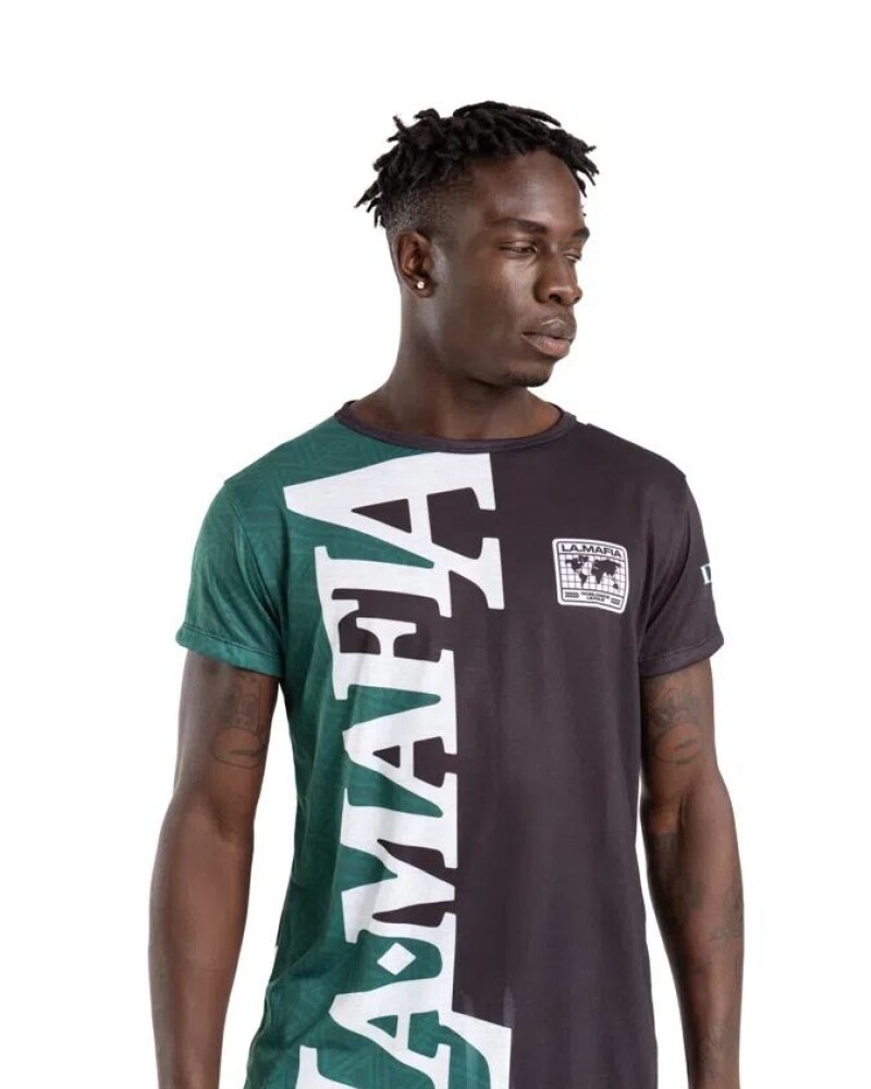 Camiseta Color Verde By La Mafia U