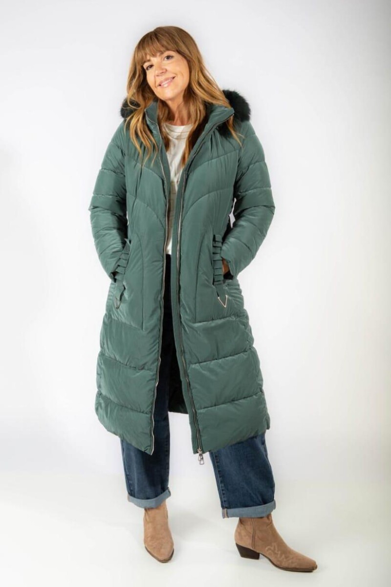 Campera Duvet verde