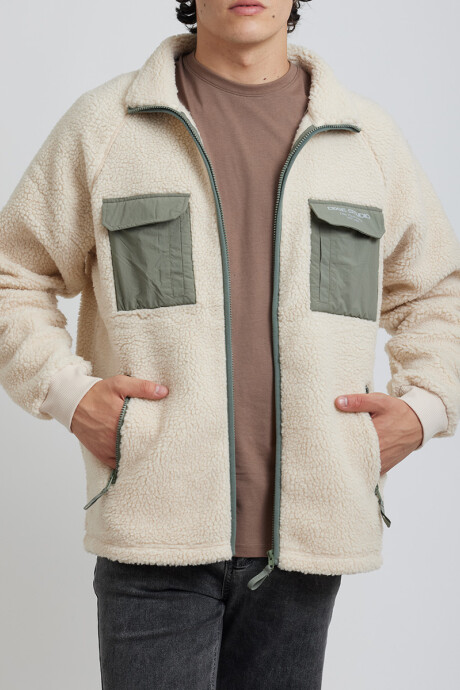 CAMPERA KEIRAN ( SHERPA ) DIXIE Beige