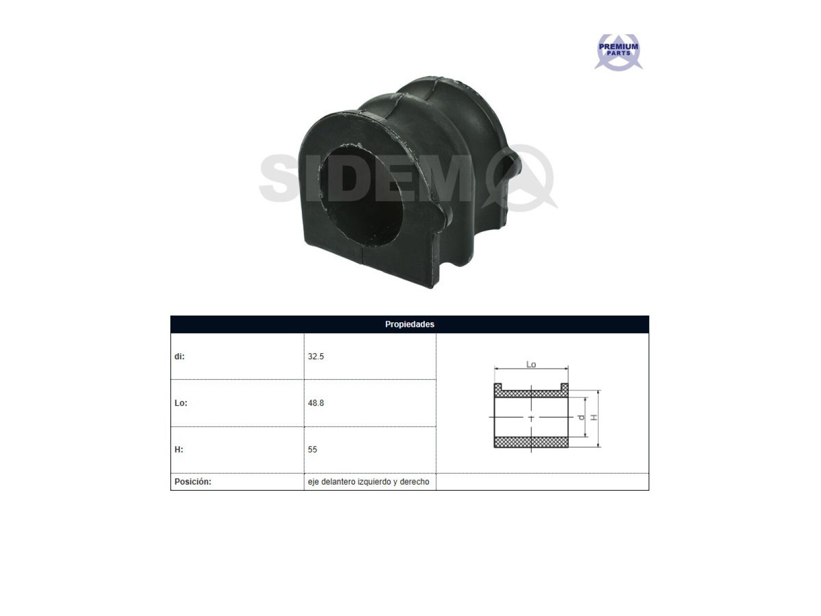 Buje Nissan D23 - Frontier - Np300 15-25 Der/Izq 
