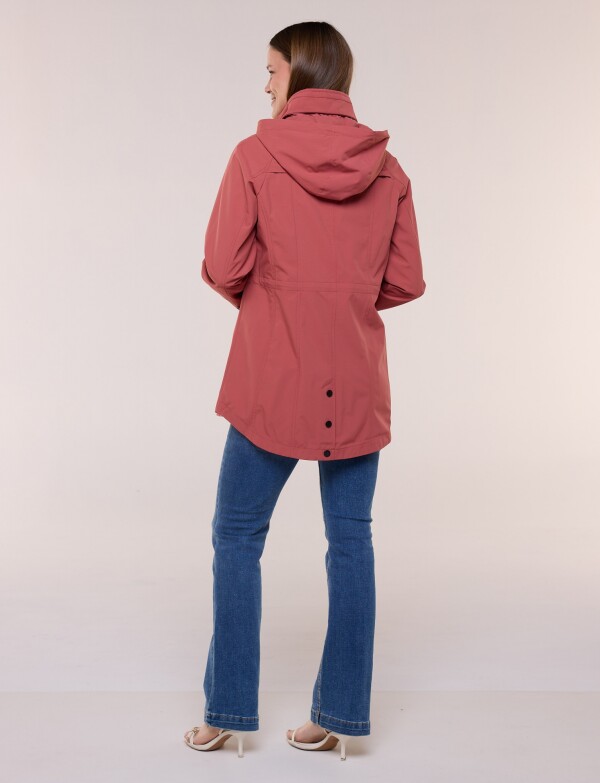 Campera Liviana Impermeable TERRACOTA