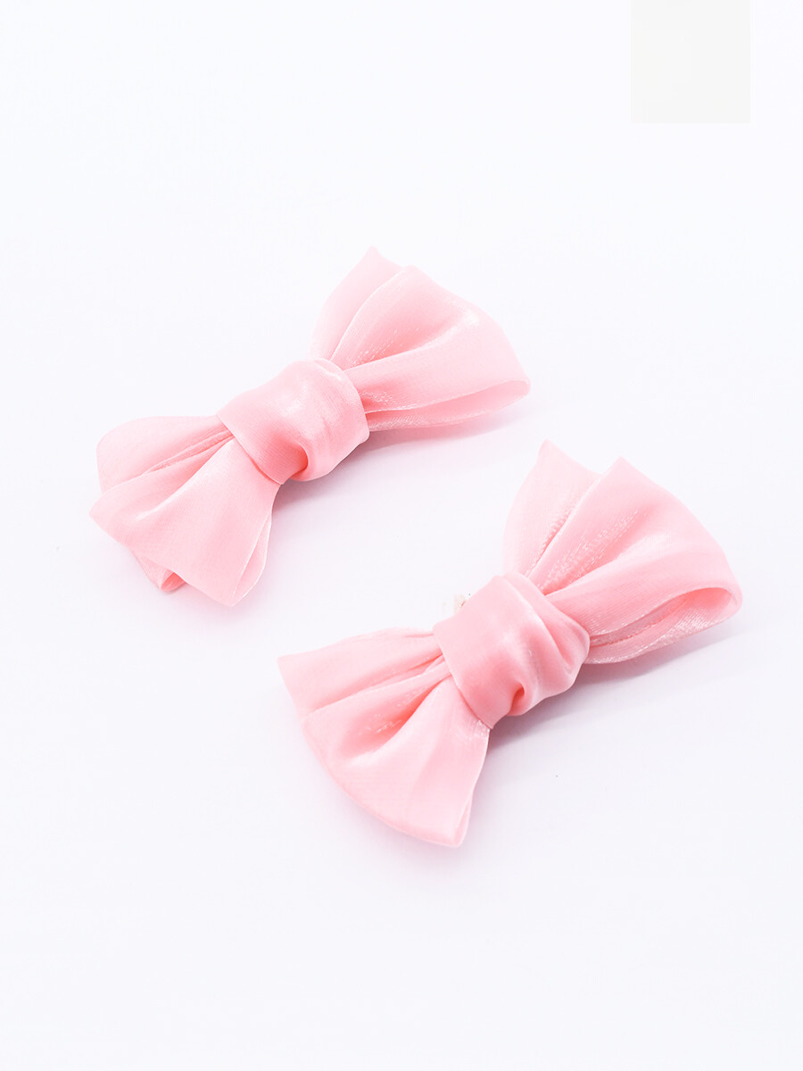 BROCHE MOÑAS SET X 2 - ROSADO 