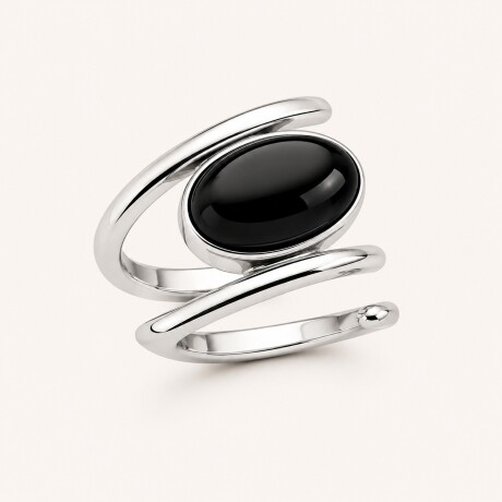Anillo Onix Espiral - Plata 925 Anillo Onix Espiral - Plata 925