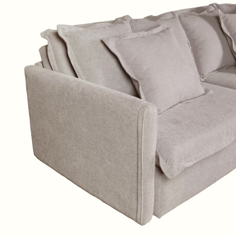 SOFÁ CAMA 3 CUERPOS TELA NATURAL-BEIGE VERONA BEIGE