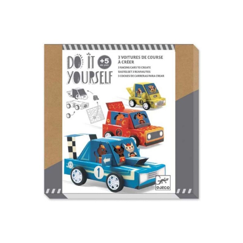 Set x3 autitos para crear Do it yourself Set x3 autitos para crear Do it yourself