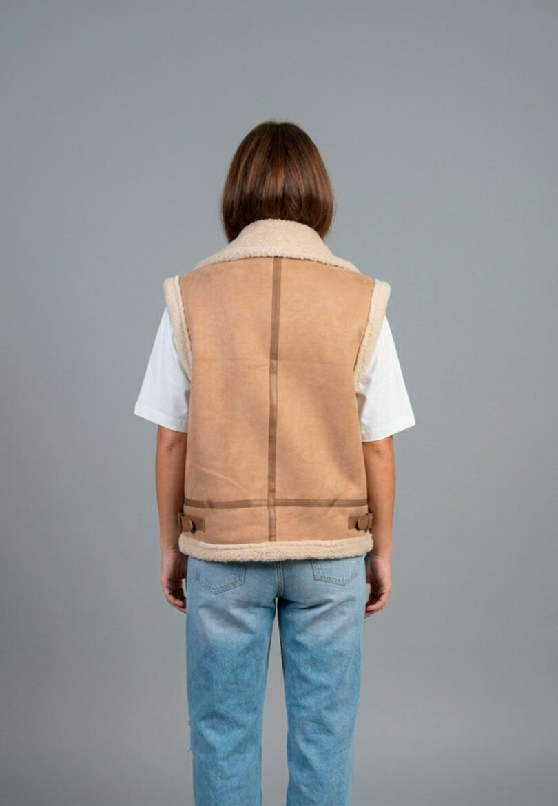 CHALECO Beige