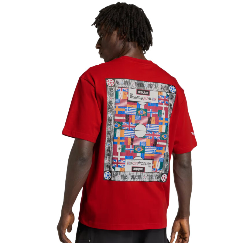 Remera Adidas Archive Country Flag - Rojo Remera Adidas Archive Country Flag - Rojo