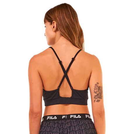 Fila Top Mujer Life Cross Negro