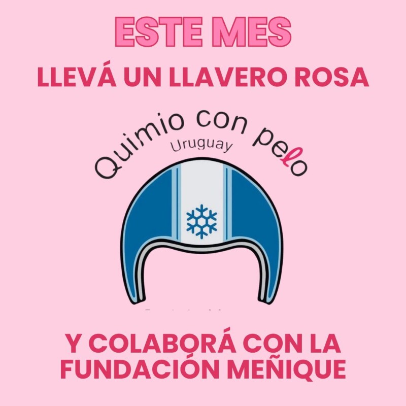 Llavero Rosa Solidario Rosa