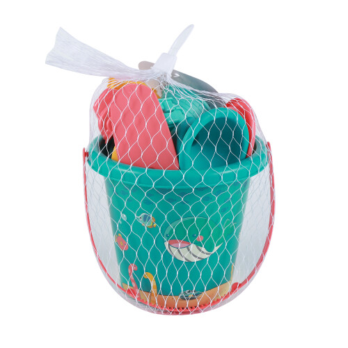 Balde y accesorios para playa Balde Para Playa Con Accesorios 22*17cm