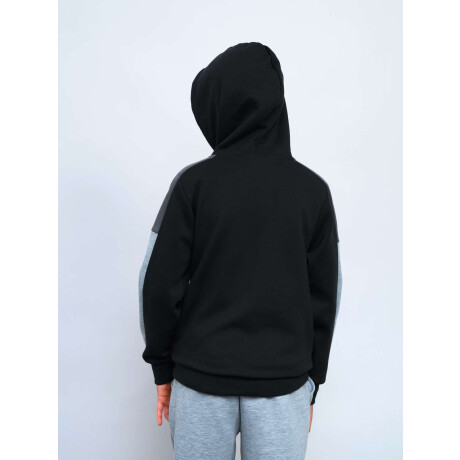 Abrigo Canguro Cuts de Niños Negro