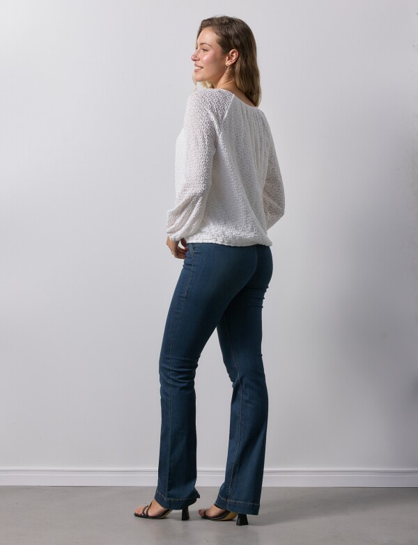 Blusa Textura CRUDO