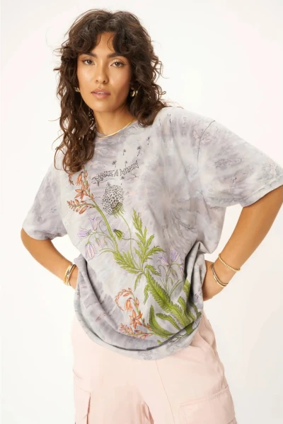 REMERA MAKE A WISH Gris