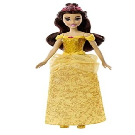 Muñeca Disney Princesas Bella Falda con Brillos 30 cm 001